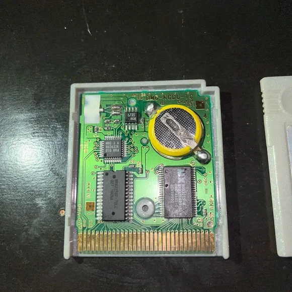 Authentic Pokemon Silver for Game Boy Color with New Save Battery